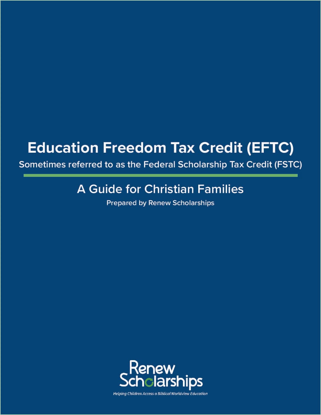 Cover of EFTC: A Guide for Christian Families
