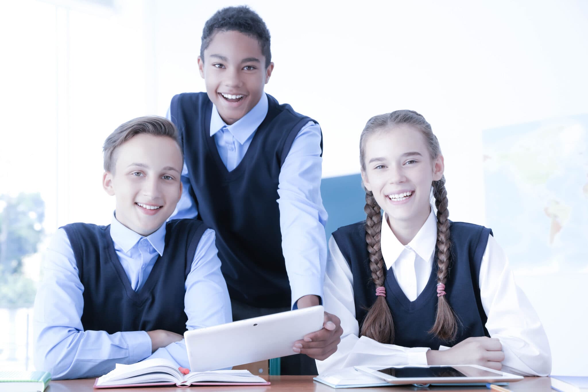 Students who benefit from Christian education scholarships