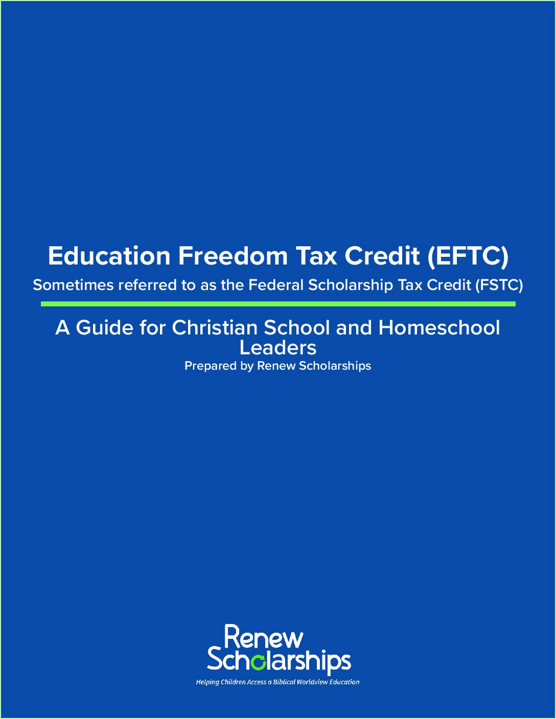EFTC A Guide for Christian School Leaders