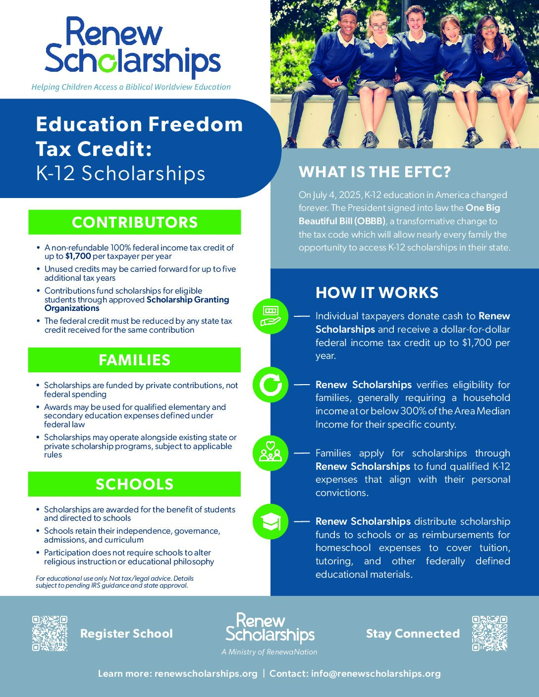 EFTC One Page Informational